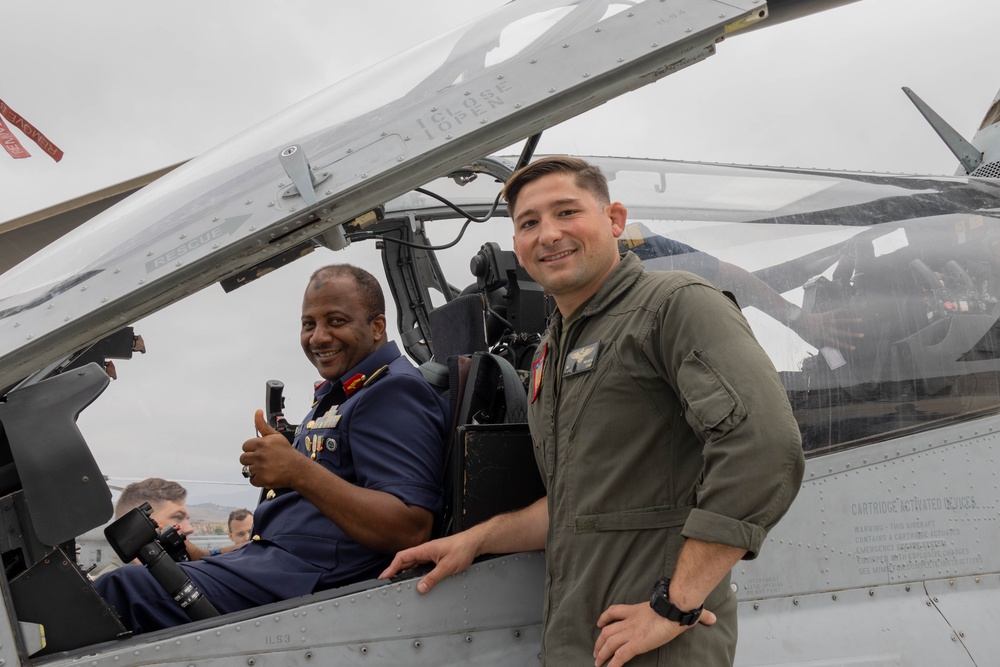 U.S. Marine Corps Viper Squadron hosts Nigerian Air Force
