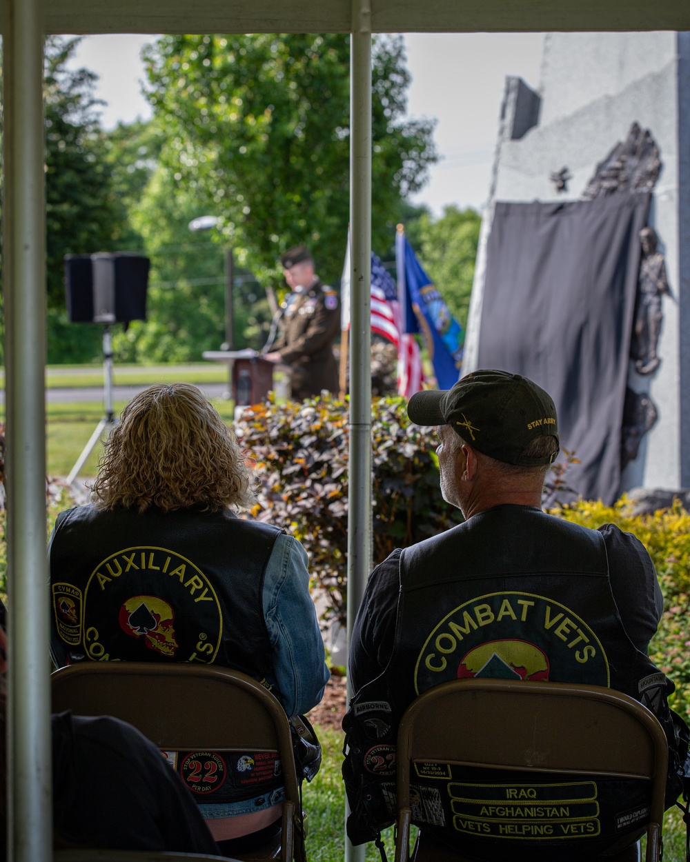 Monument at Thompson Park Rededicated to Honor 10th Mountain Division Legacy