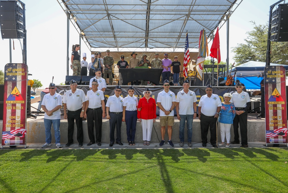 Korean War Veterans Honored at Army 250th Celebration at Fort Bliss