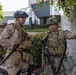 U.S. Marines guard federal building to assist California Army National Guard