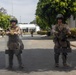 U.S. Marines guard federal building to assist California Army National Guard