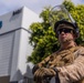 U.S. Marines guard federal building to assist California Army National Guard