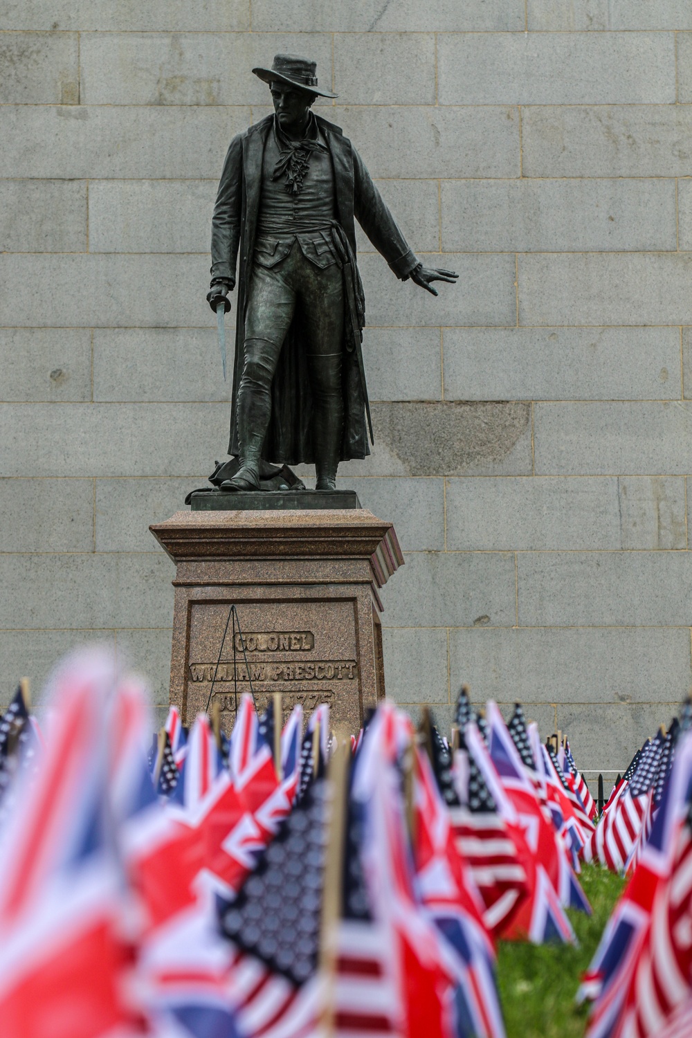 Bunker Hill 250th Anniversary Military Celebration
