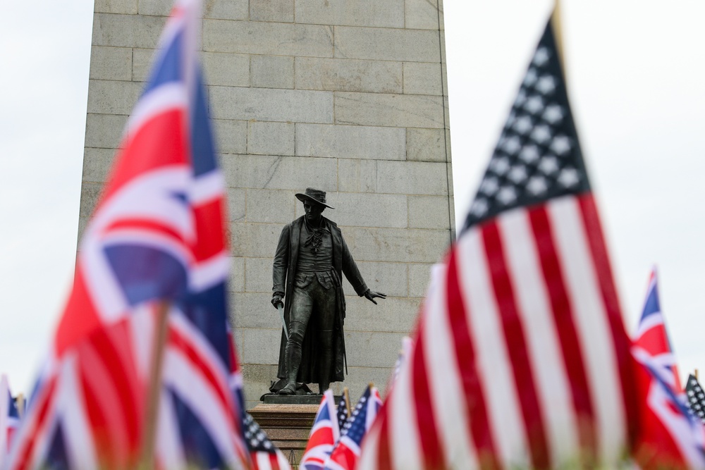 Bunker Hill 250th Anniversary Military Celebration