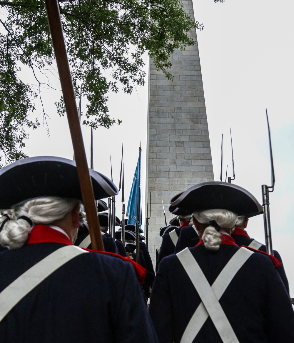 Bunker Hill 250th Anniversary Military Celebration