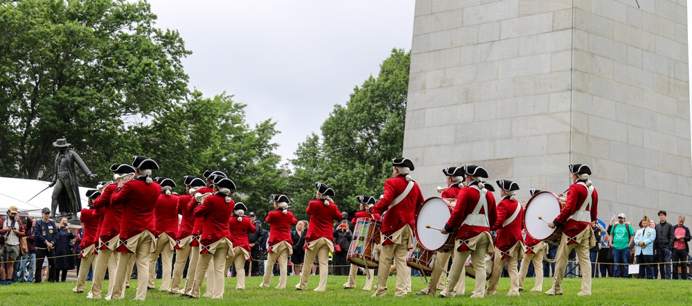 Bunker Hill 250th Anniversary Military Celebration