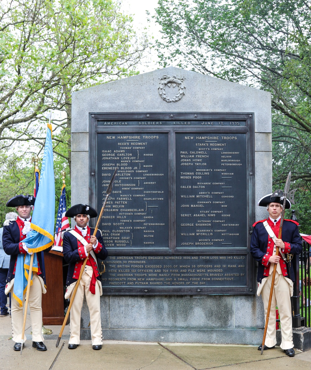 Bunker Hill 250th Anniversary Military Celebration