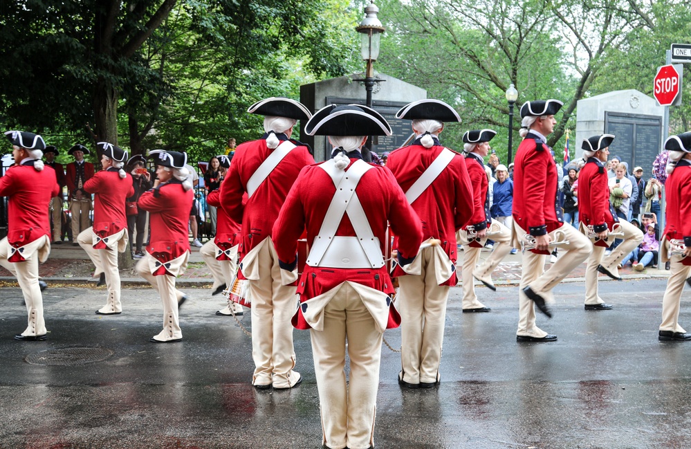 Bunker Hill 250th Anniversary Military Celebration
