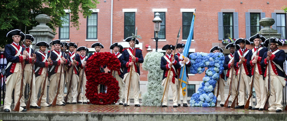 Bunker Hill 250th Anniversary Military Celebration