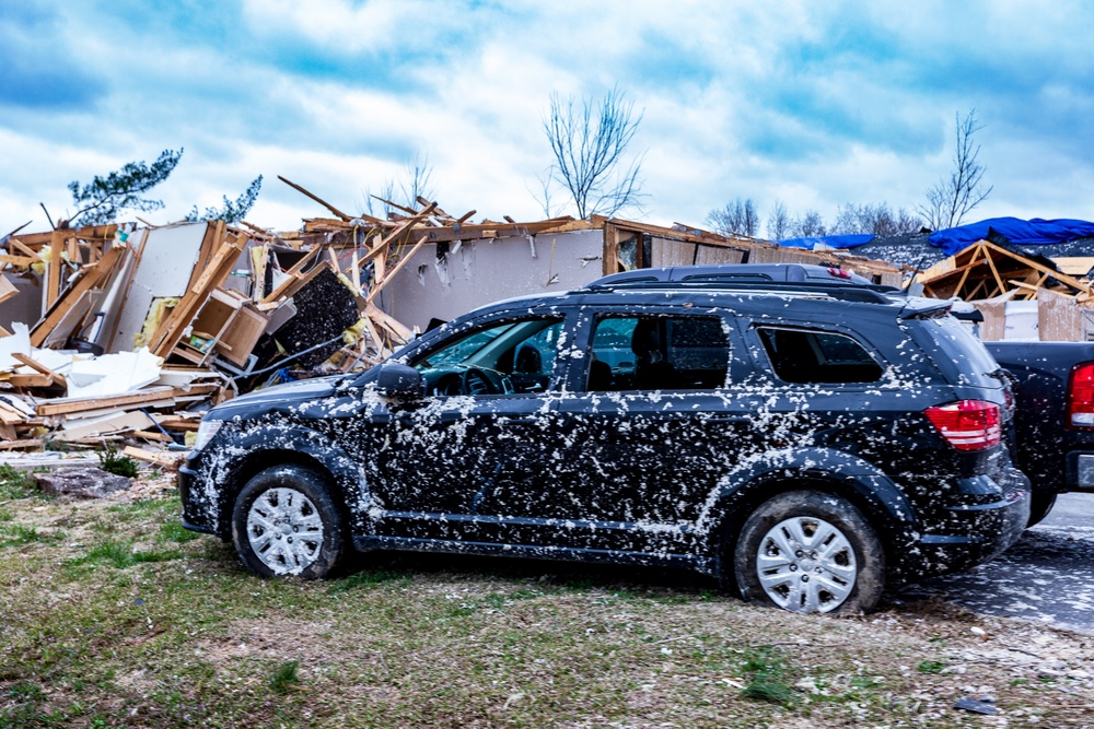 Tornado Damage in Butler County, Missouri