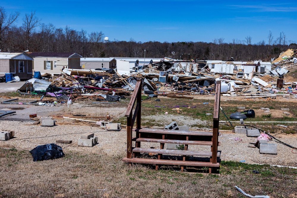 Tornado Damage in Butler County, Missouri
