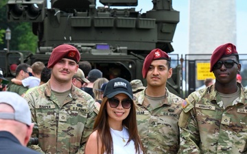 82nd Aiborne Static Displays on National Mall