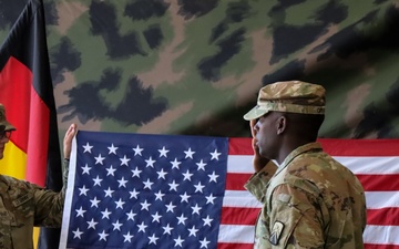 U.S. Army 1st Lieutenant Kareem Gray receives promotion to Captain