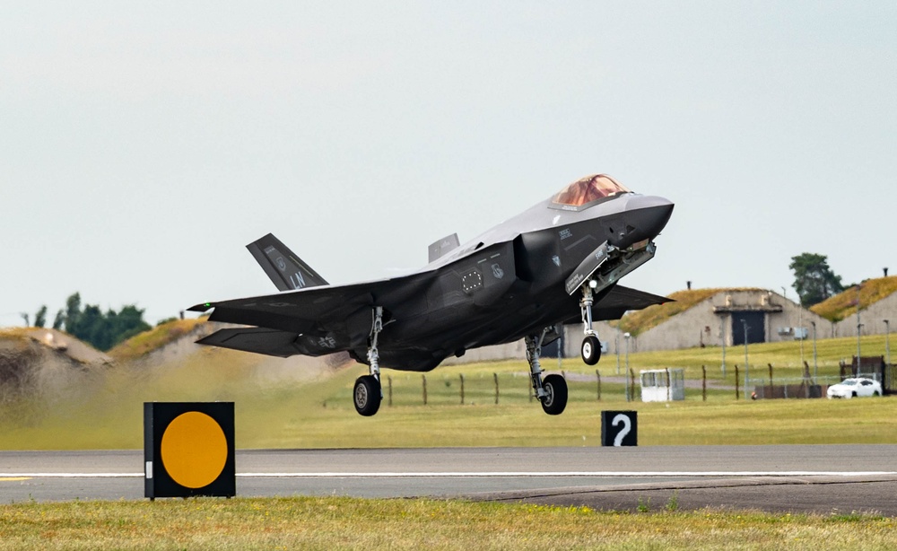 48th Fighter Wing aircraft take off for Atlantic Trident 25