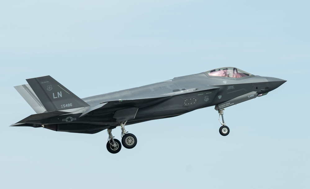 48th Fighter Wing aircraft take off for Atlantic Trident 25