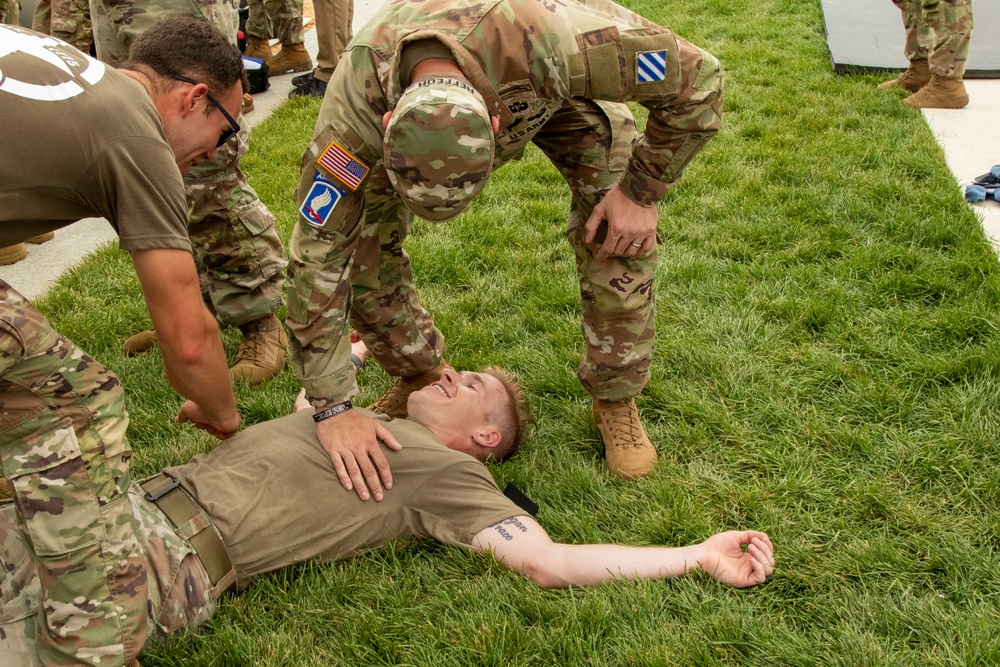 3rd Infantry Division Participates In The Army 250 Birthday Fitness Competition