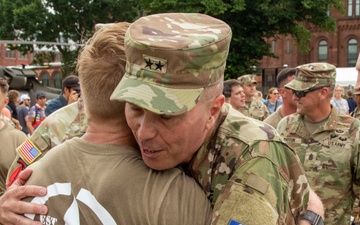 3rd Infantry Division Participates In The Army 250 Birthday Fitness Competition