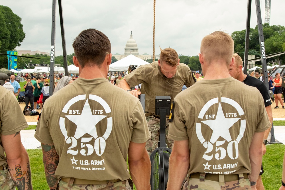 3rd Infantry Division Participates In The Army 250 Birthday Fitness Competition