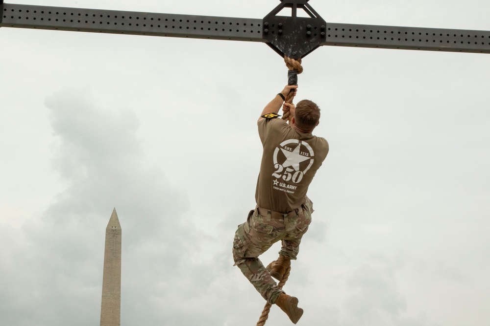 3rd Infantry Division Participates In The Army 250 Birthday Fitness Competition
