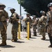 U.S. Army Soldiers and U.S. Marines protect federal facility