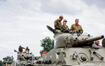 Soldiers prepare for Army Birthday Parade