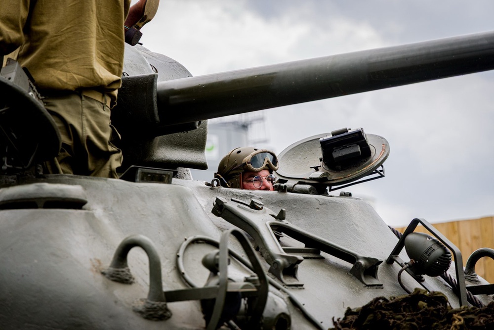 Soldiers prepare for Army Birthday Parade