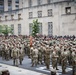 Soldiers prepare for Army Birthday Parade