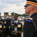 Soldiers from across the Army prepare to march in Grand Military Parade