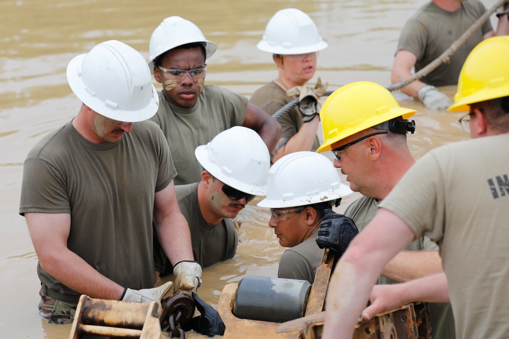 140th Missouri Regional Training Institute Vehicle Recovery Training