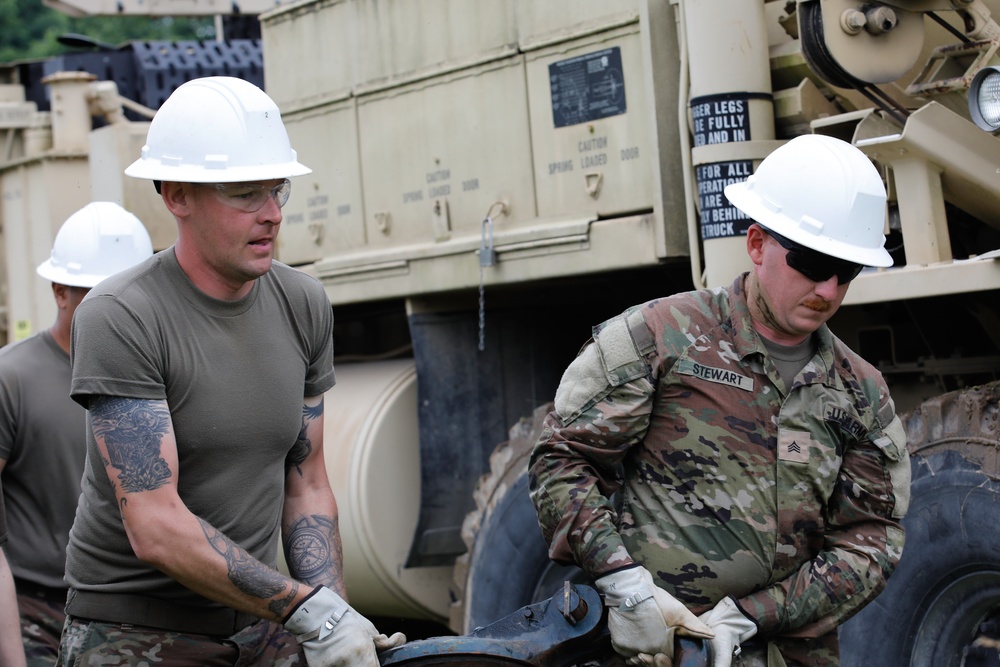 140th Missouri Regional Training Institute Vehicle Recovery Training
