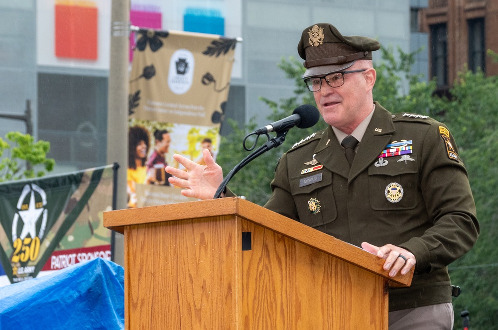 Pa. National Guard observes U.S. Army’s 250th Birthday