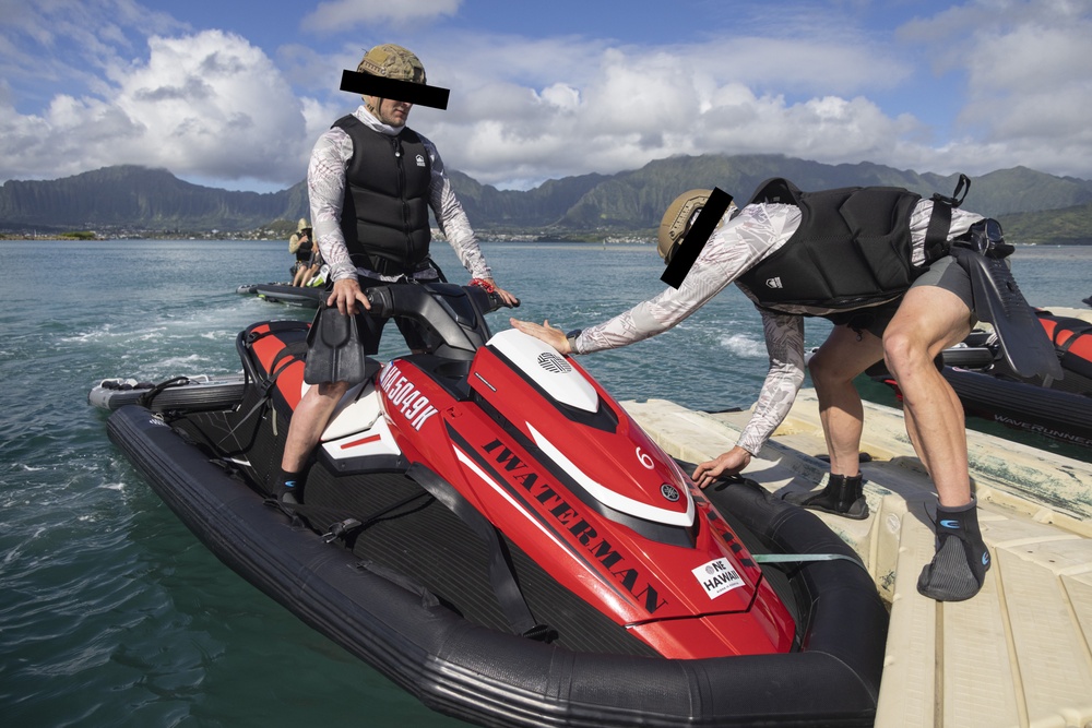 Crawl, Walk, Ride: Belgian special forces attend iWaterman course at MCBH