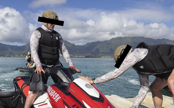 Crawl, Walk, Ride: Belgian special forces attend iWaterman course at MCBH