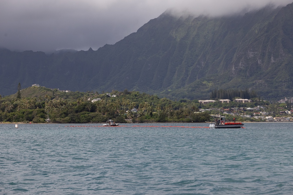 Practice makes Perfect: MCBH Waterfront Operations conducts an oil spill exercise