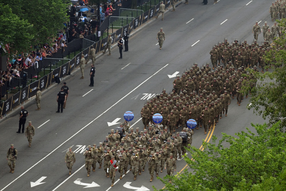 Army National Guard takes part in Army 250th birthday celebrations
