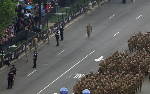 Army National Guard takes part in Army 250th birthday celebrations