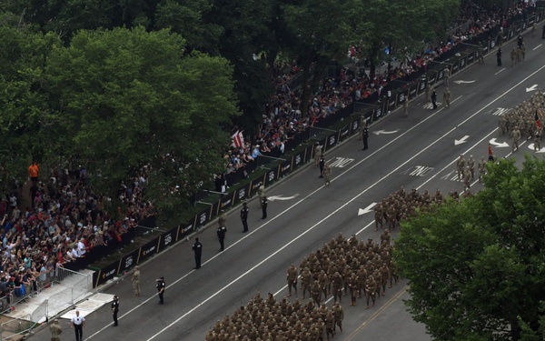 Army National Guard takes part in Army 250th birthday celebrations