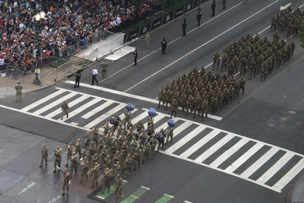 Army National Guard takes part in Army 250th birthday celebrations