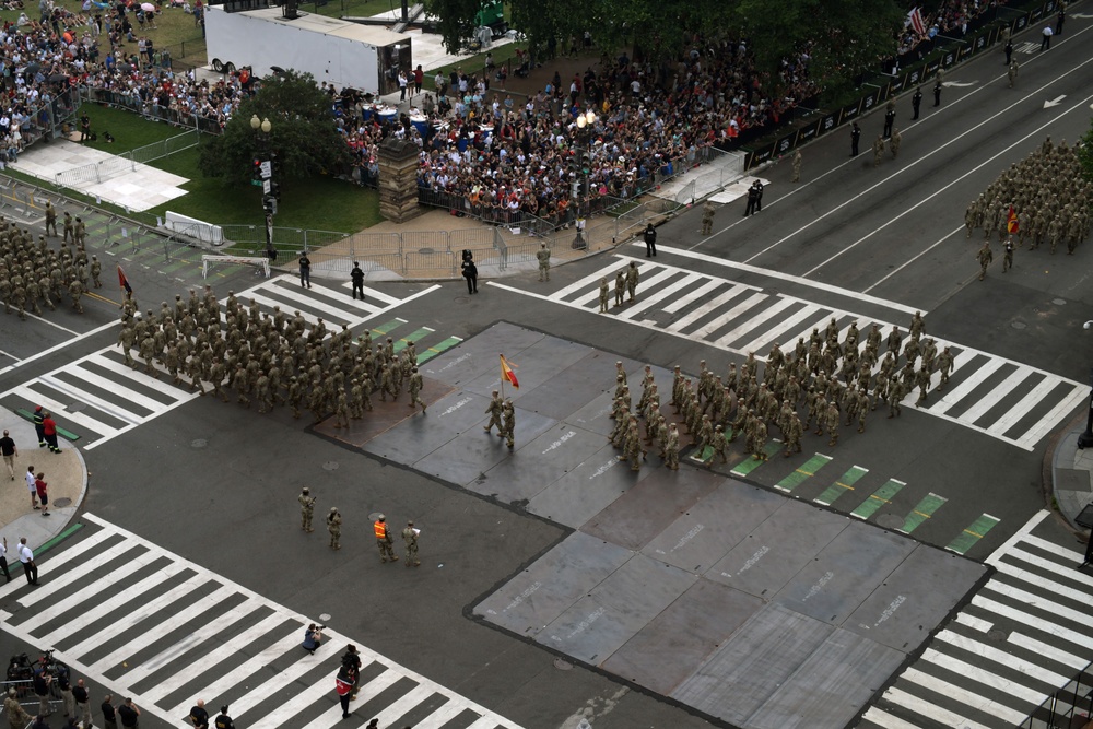 Army National Guard takes part in Army 250th birthday celebrations