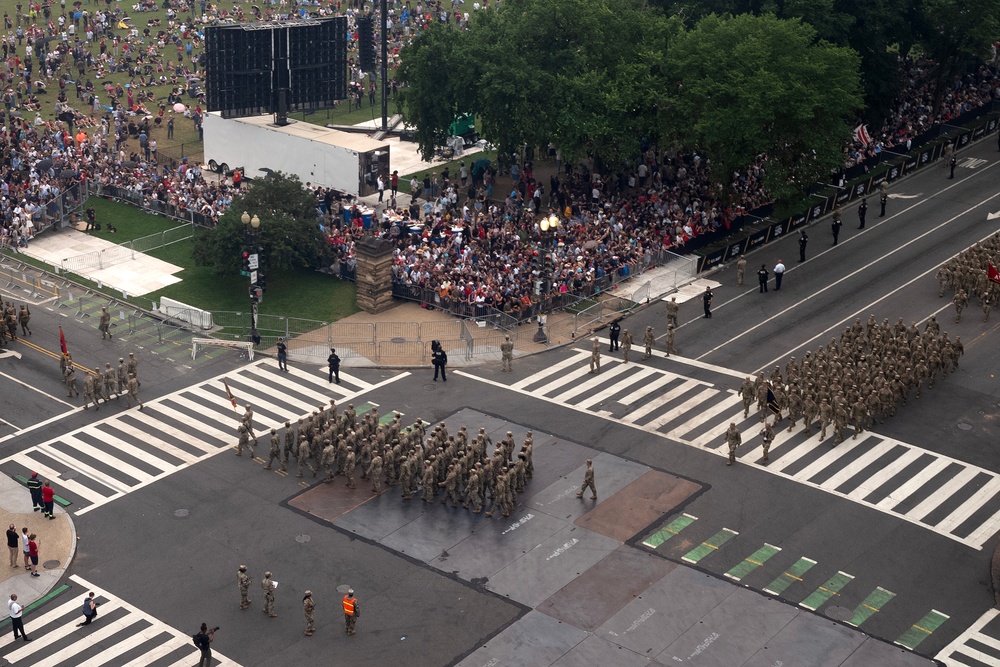 Army National Guard takes part in Army 250th birthday celebrations