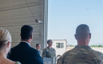 Gowen Field hosts Honorary Commander Change of Command