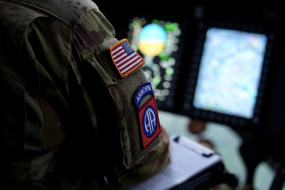 82nd CAB flies over the Army Birthday Parade