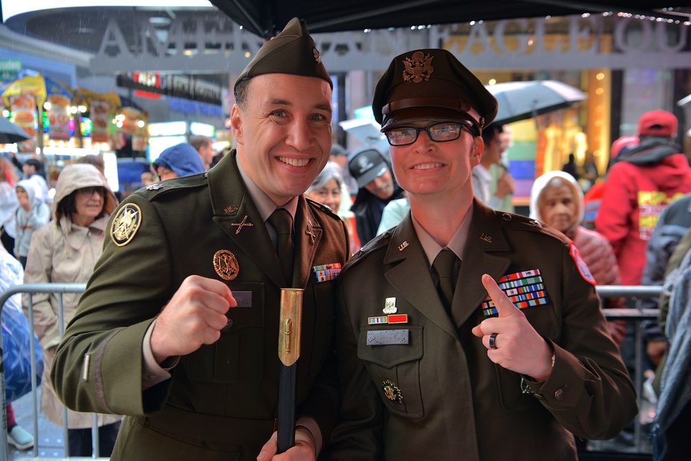 Soldiers celebrate Army’s 250th Birthday in Times Square