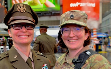 Soldiers celebrate Army’s 250th Birthday in Times Square