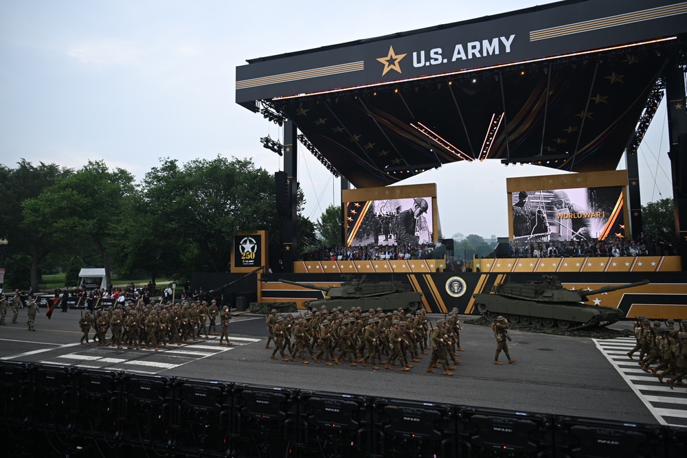 Army 250 Birthday Parade