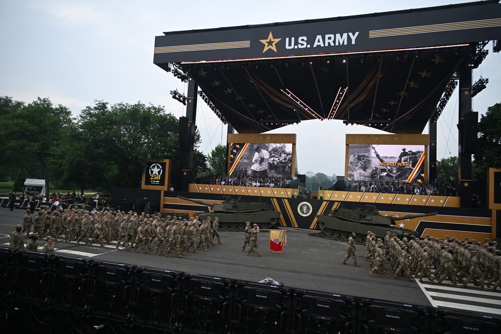 Army 250 Birthday Parade