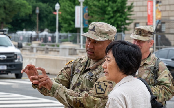 National Guard provides crucial support for Army's 250th birthday celebration