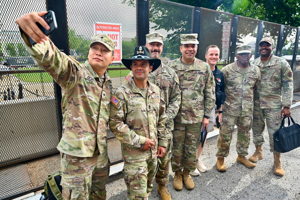 National Guard provides crucial support for Army's 250th birthday celebration