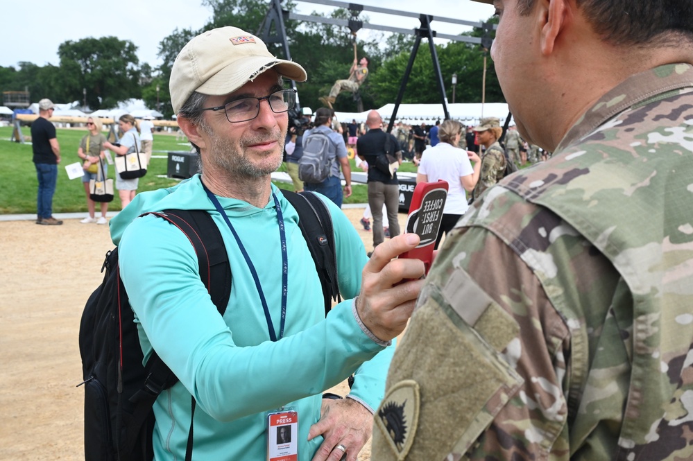 National Guard provides crucial support for Army's 250th birthday celebration