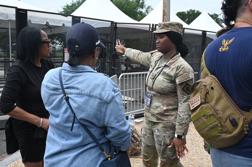 National Guard provides crucial support for Army's 250th birthday celebration